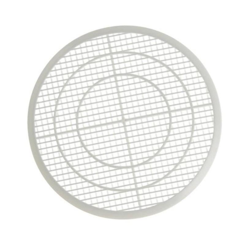 Set of 5 Sink Strainers, Sink Grid (White)