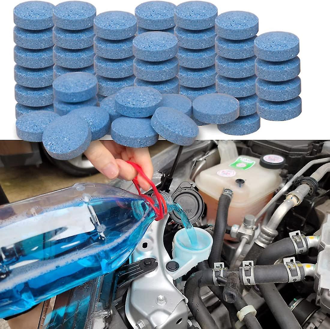 50/100pcs Windshield Washer Fluid, Concentrated Windscreen Washer Fluid 1pcs Equal To 4l Of Windshield Washer Fluid