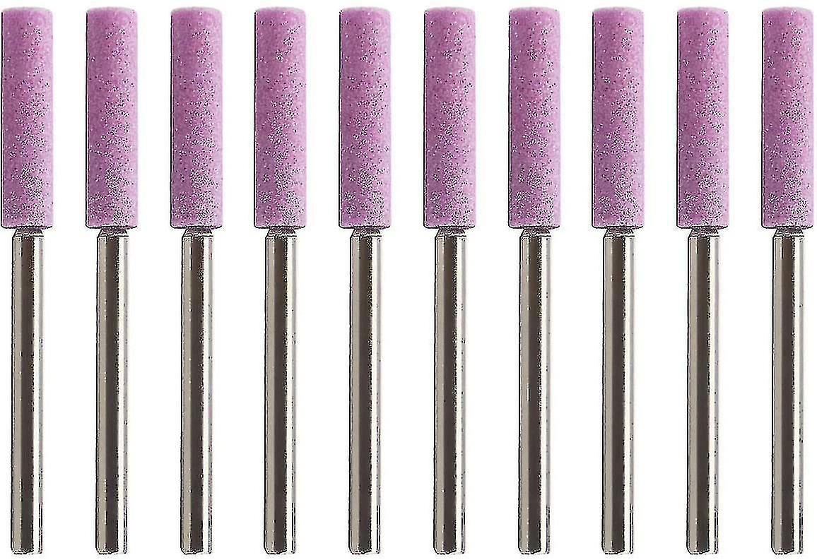 10pcs 3/8 Chainsaw Sharpener Compatible For Manicure Chainsaw Chain Polishing