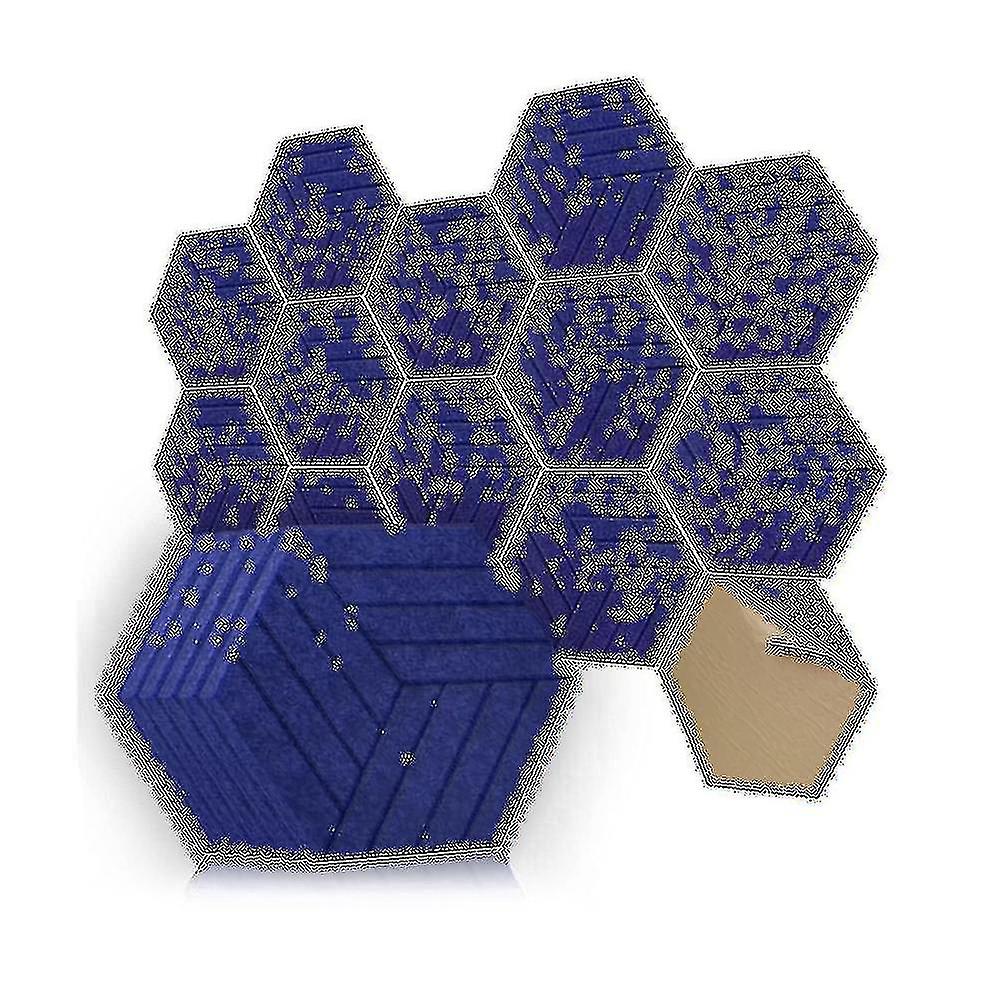 لوحات عازلة للصوت مسدس ذاتية اللصق ، 12 قطعة لوحة صوتية ، لوحة تخميد الصوت لاستوديو