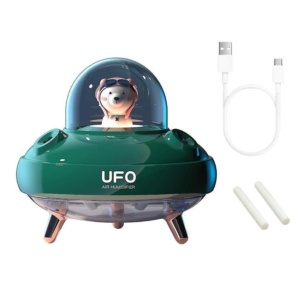 H03 Humidifier Fine Fog Low Noise Dual Spouts Ufo Bear Nanotechnology Air Purifier For Office