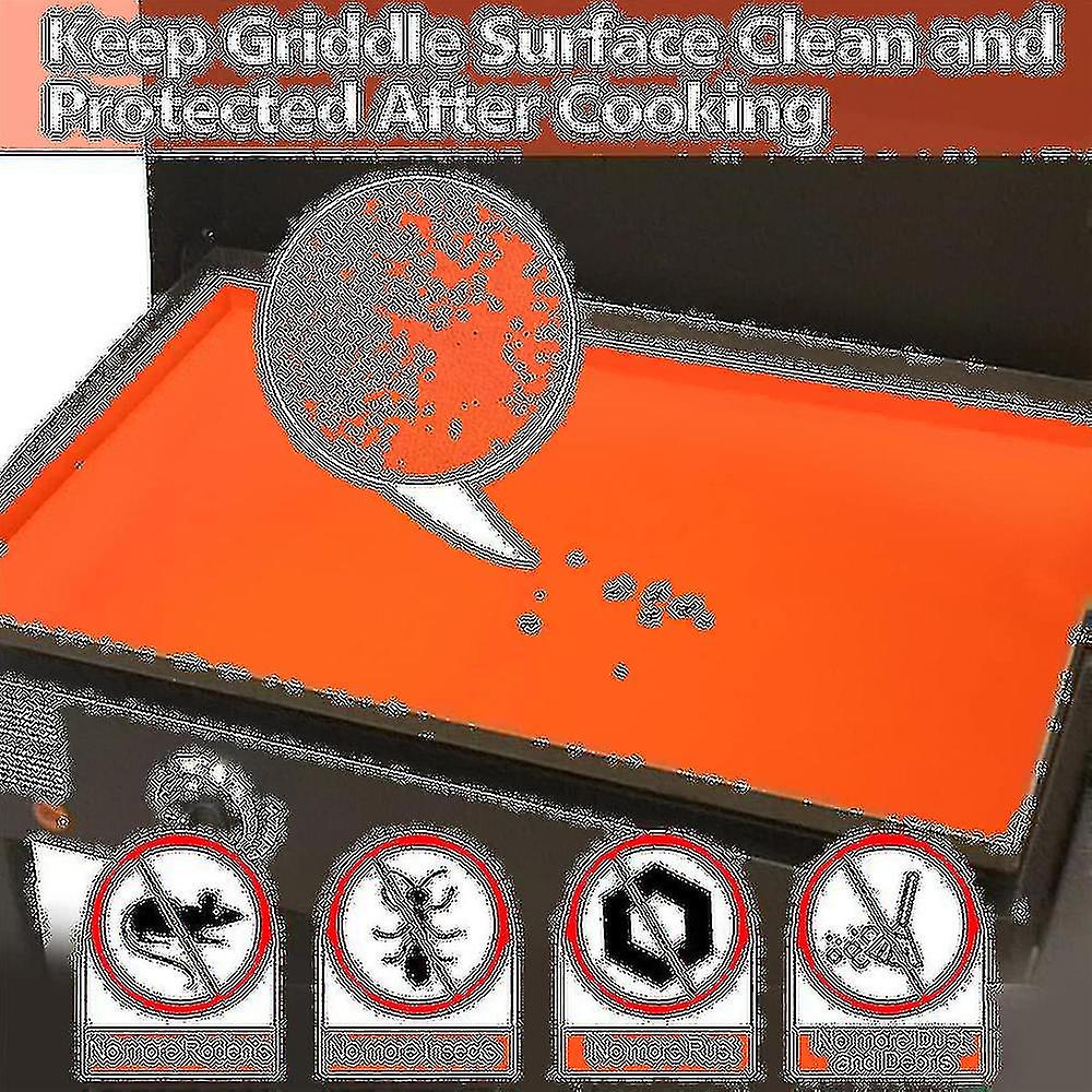 Silicone Griddle Mat For 36 Inch Griddle, Heavy Silicone Mat, Protect Griddle From Rodents, Insects