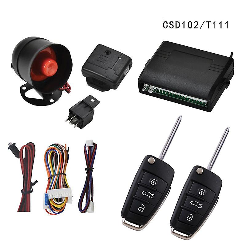 Universal Car Alarm System Remote Control Central Door Lock Locking Wireless Entry System Kit Car Alarm
