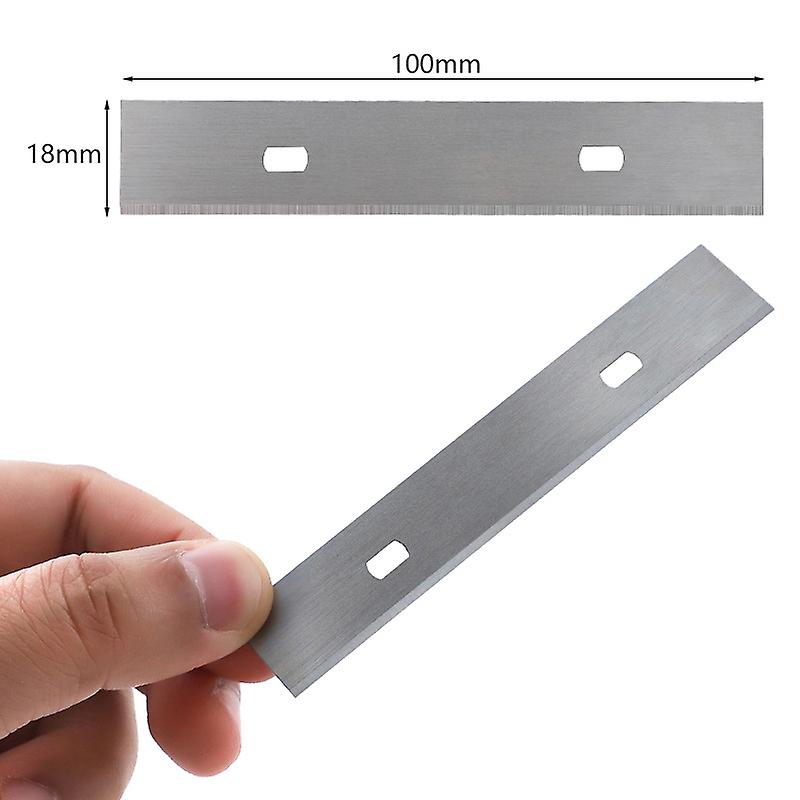 10Pcs Scraper Blades Replacement for Wall Glass Floor Scraper 100*18mm