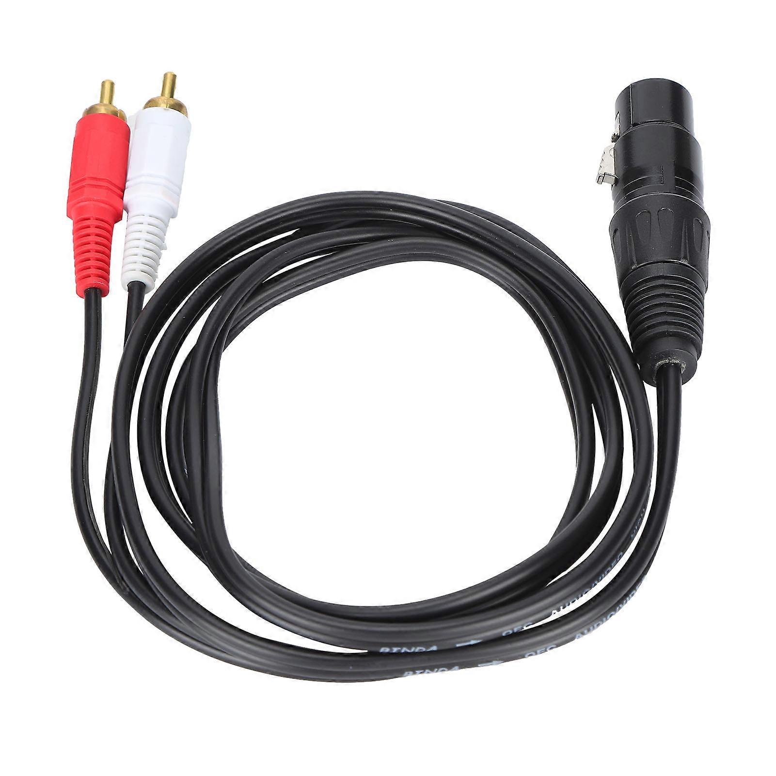 JORINDO XLR to Dual RCA Y Splitter Cable - Durable, High-Quality o Connection Cord
