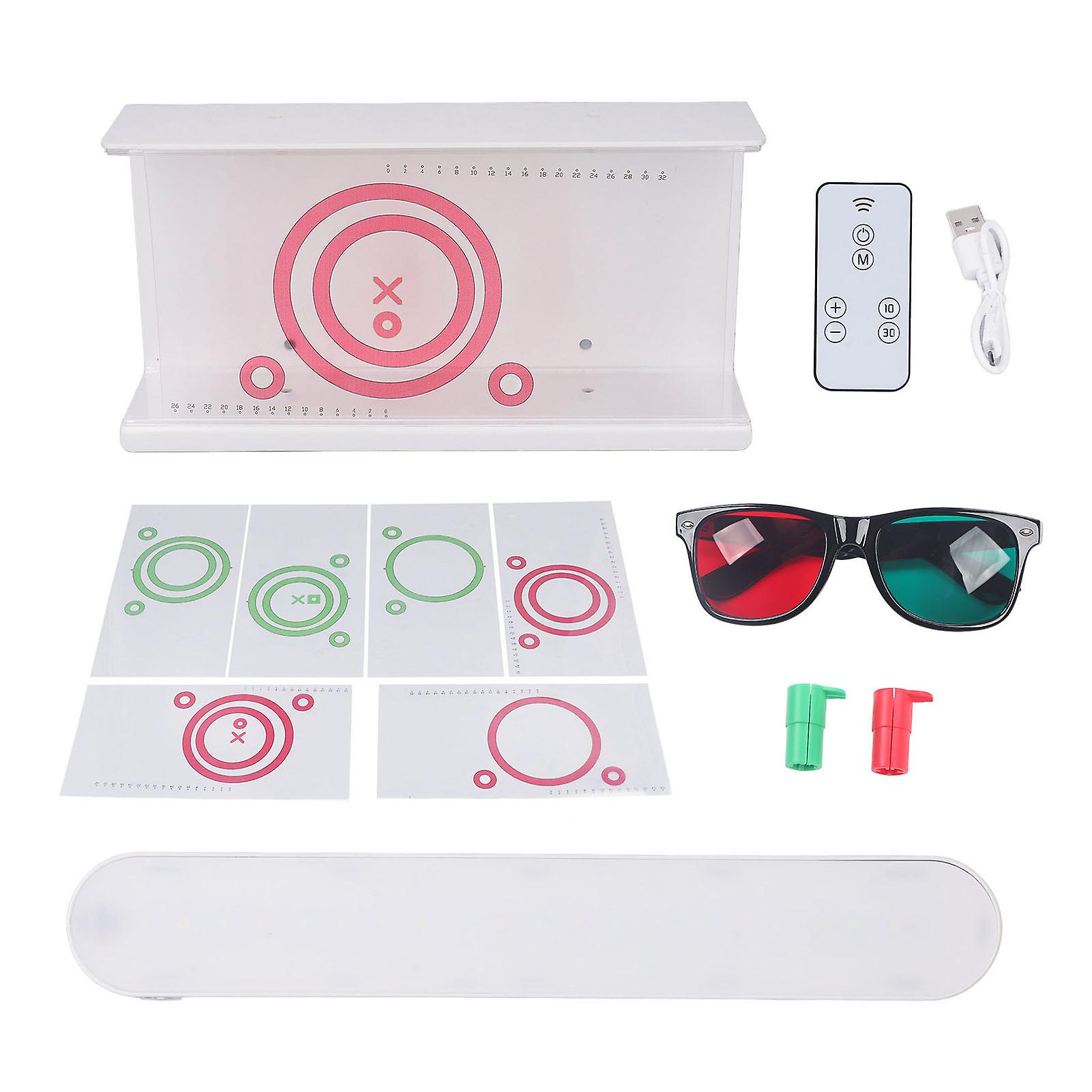 Professional Anaglyph Glasses, Featuring High-Quality Acrylic Lenses for Optimal Computer Viewing