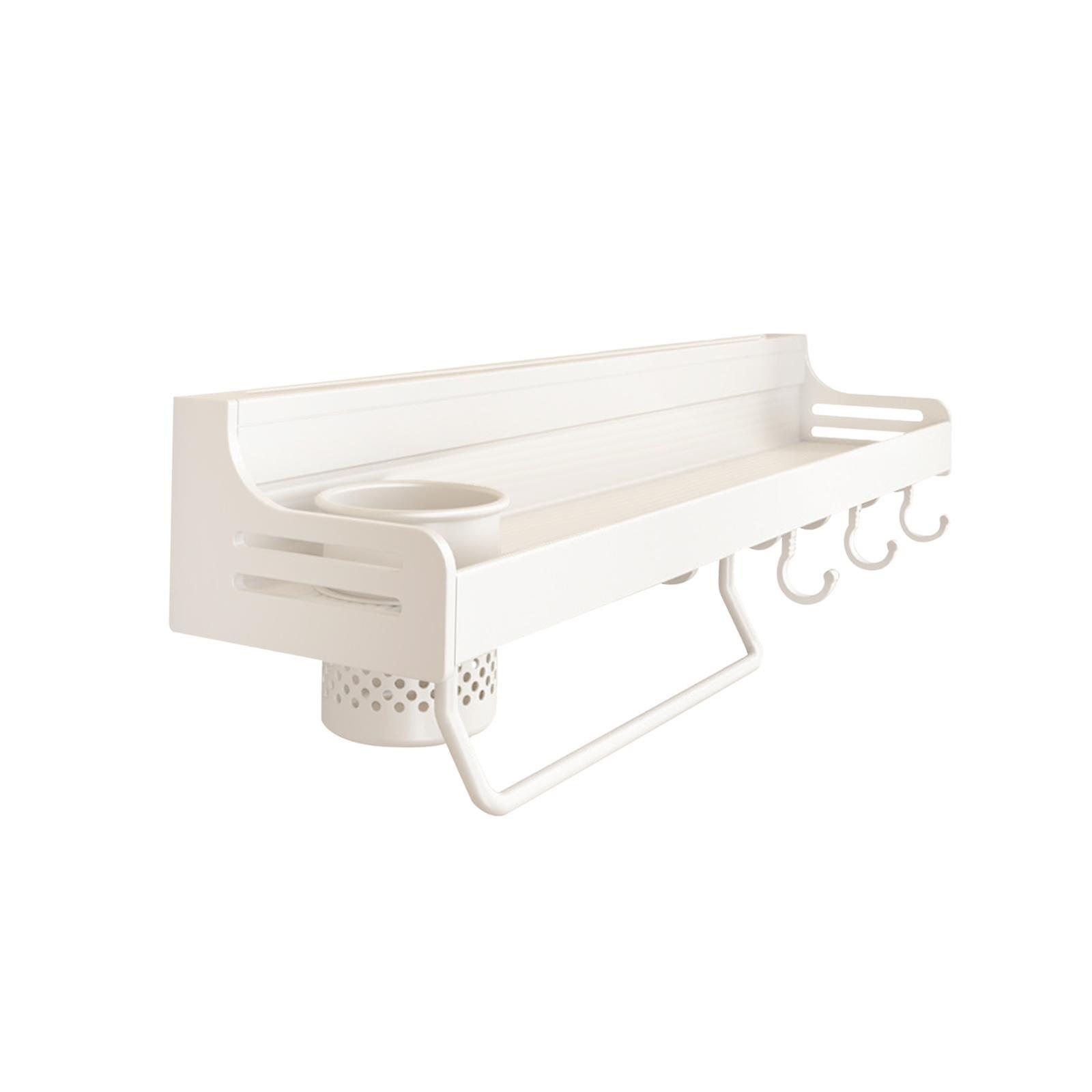 Multifunctional Kitchen Wall Storage Pot Lid Rack, Hanging Pot Rack Organizers Wall Mounted