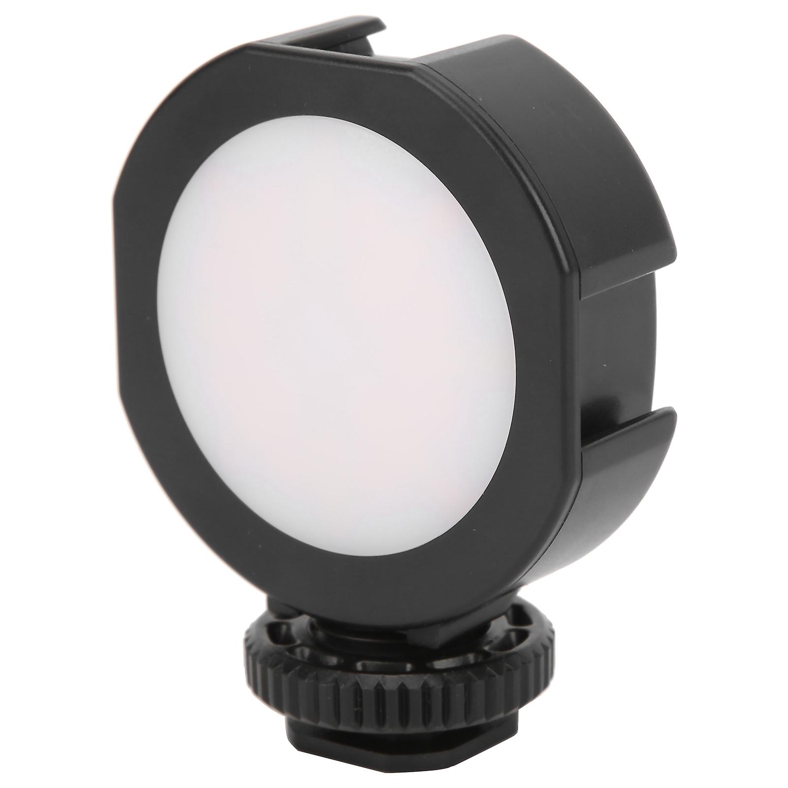 Mini Circle Fill Light 3000K‑6500K with Three Light Sources Five Gears Adjustment for Live Streaming