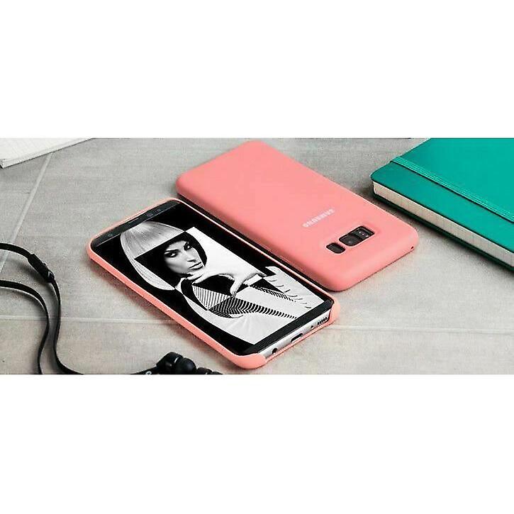 Samsung Galaxy S8+ Ultra Thin Strong Silky Soft Touch Silicone Cover Case Pink