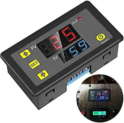 DC 12V 20A Digital Programmable Relay Timer Time Cycle Delay Switch Module