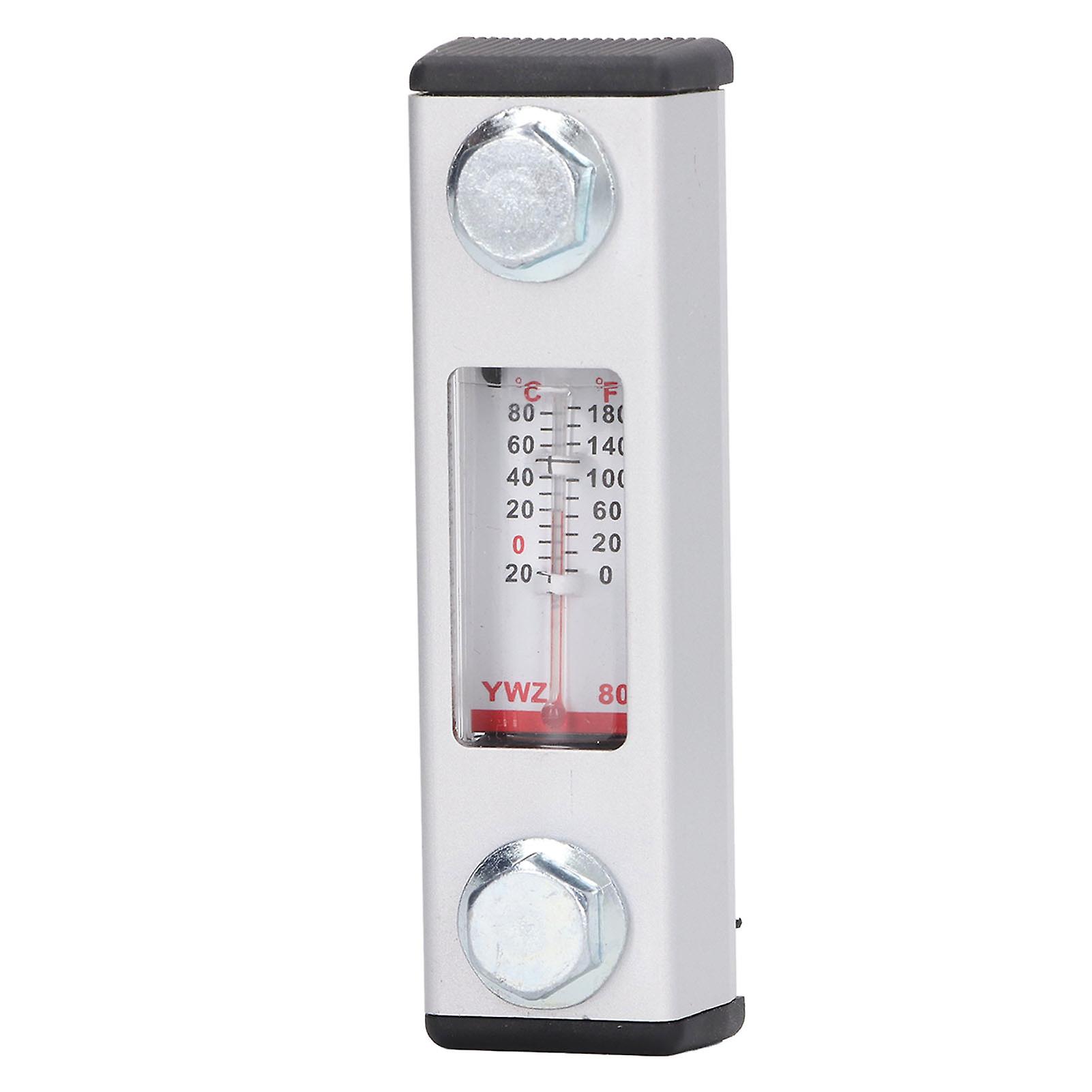 Oil and fluid level gauge, clear and intuitive display, self-sealing and leak-proof hydraulic reservoir