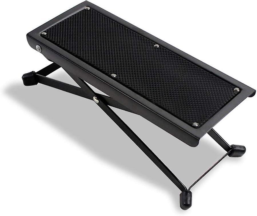 Guitar Foot Rest Non-Slip Rubber Height and Angle Adjustable Foldable