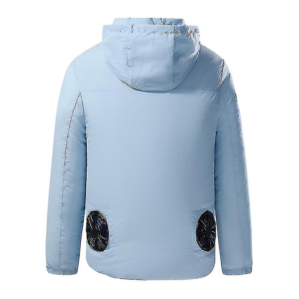 冷却ファンジャケットエアコン服作業フィッシングベスト夏