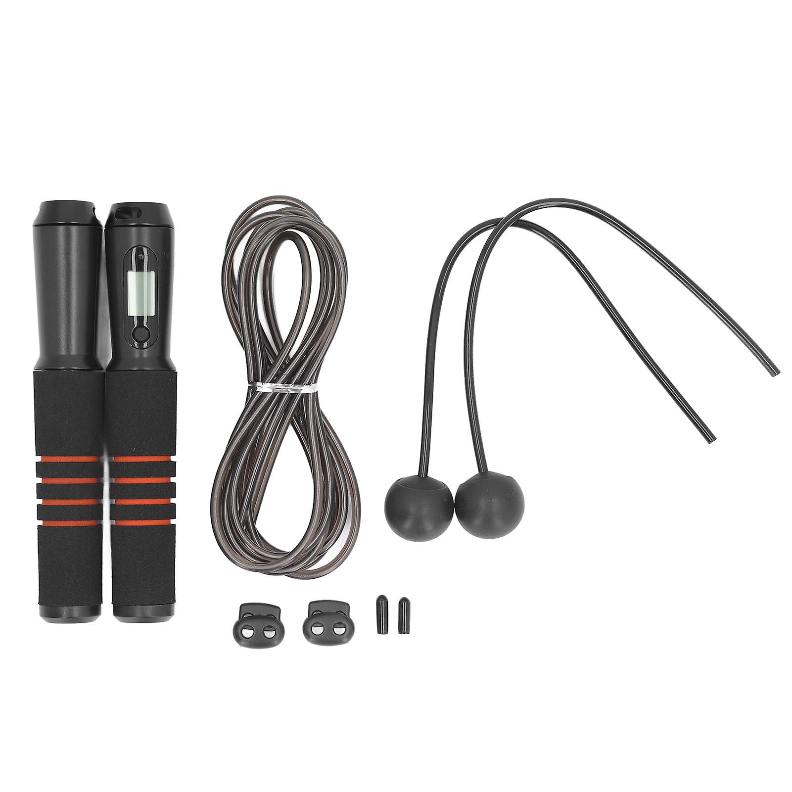 Smart Jump Rope, 3 Modes LCD Display Comfortable Handle APP Workout Skipping Rope with Counter for Women Men 1T71U