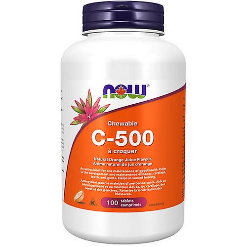 C-500, Orange 100 Chewable Tablets by Now