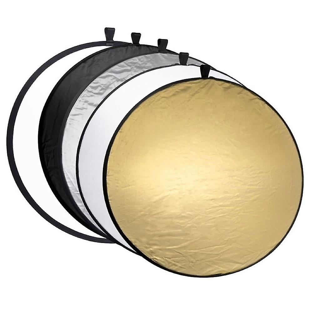5 in 1 80cm Round Collapsible Camera Lighting Photo Disc Photography Reflector