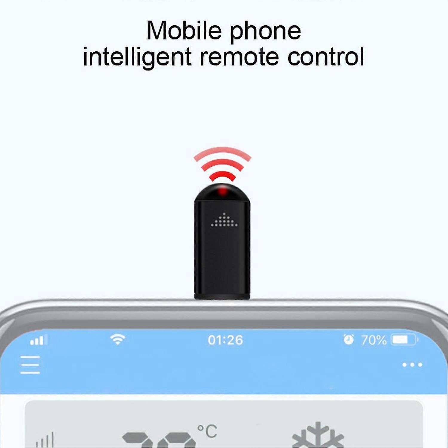 Remote Control Wireless Universal Mini 8Pin Type-C Micro USB Infrared Phone Transmitter for iOS