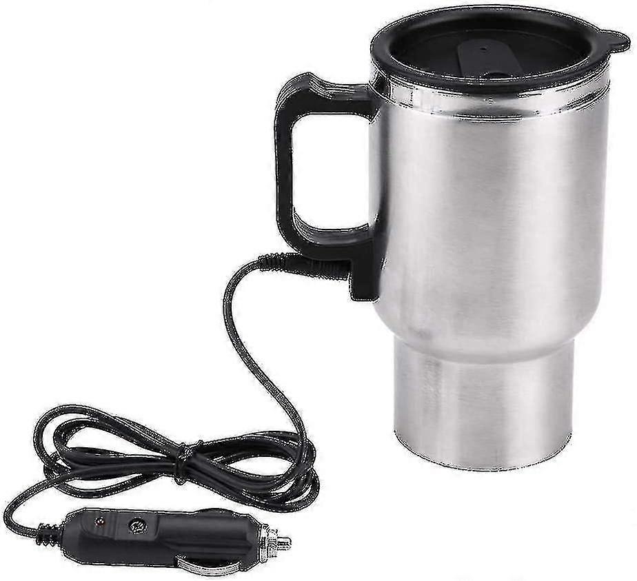 Portable Car Heating Cup - Travel Size, Keeps Drink Warm