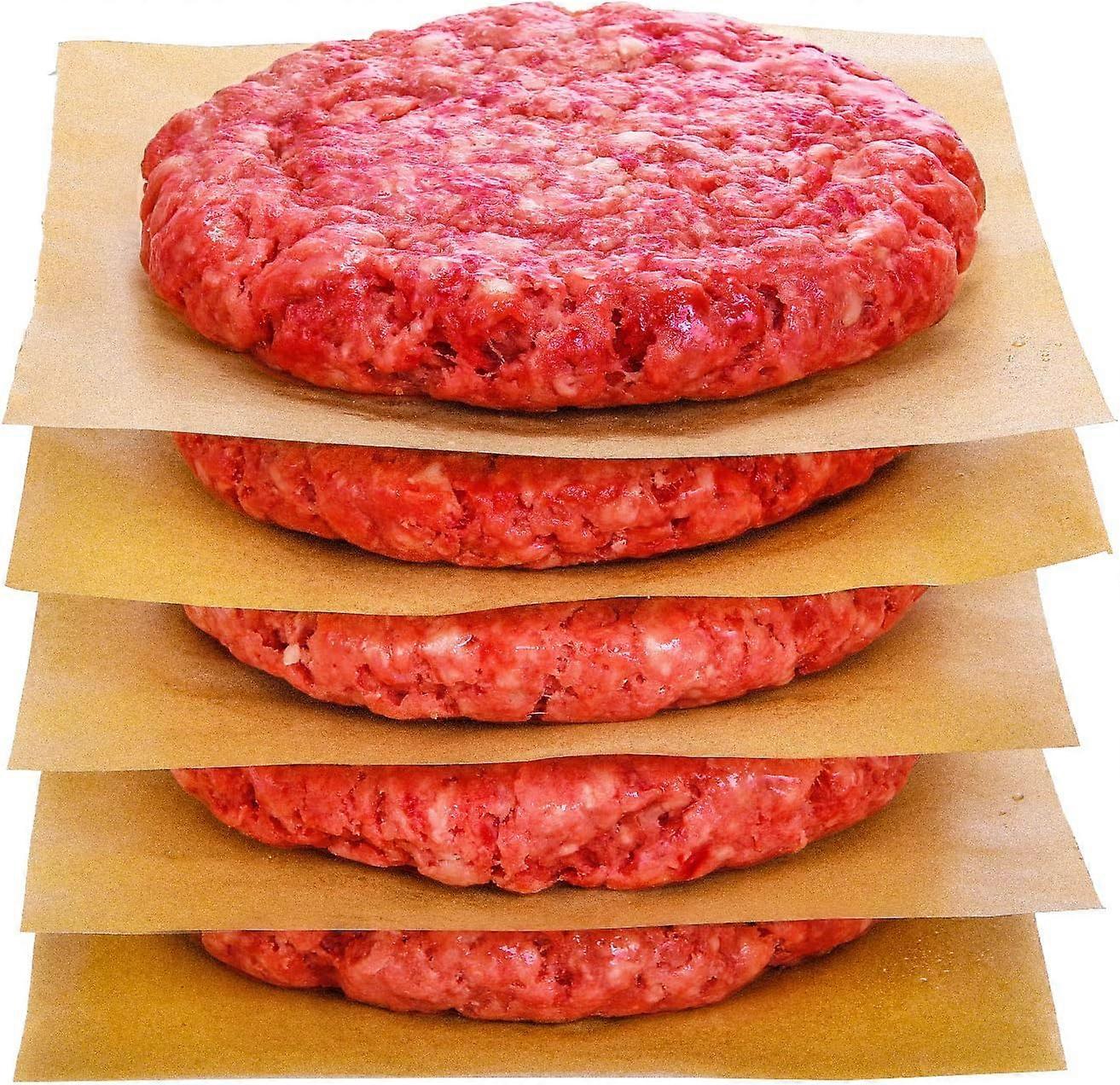 200 unbleached parchment squares 6" x 6" non-stick waxed paper for individual storage