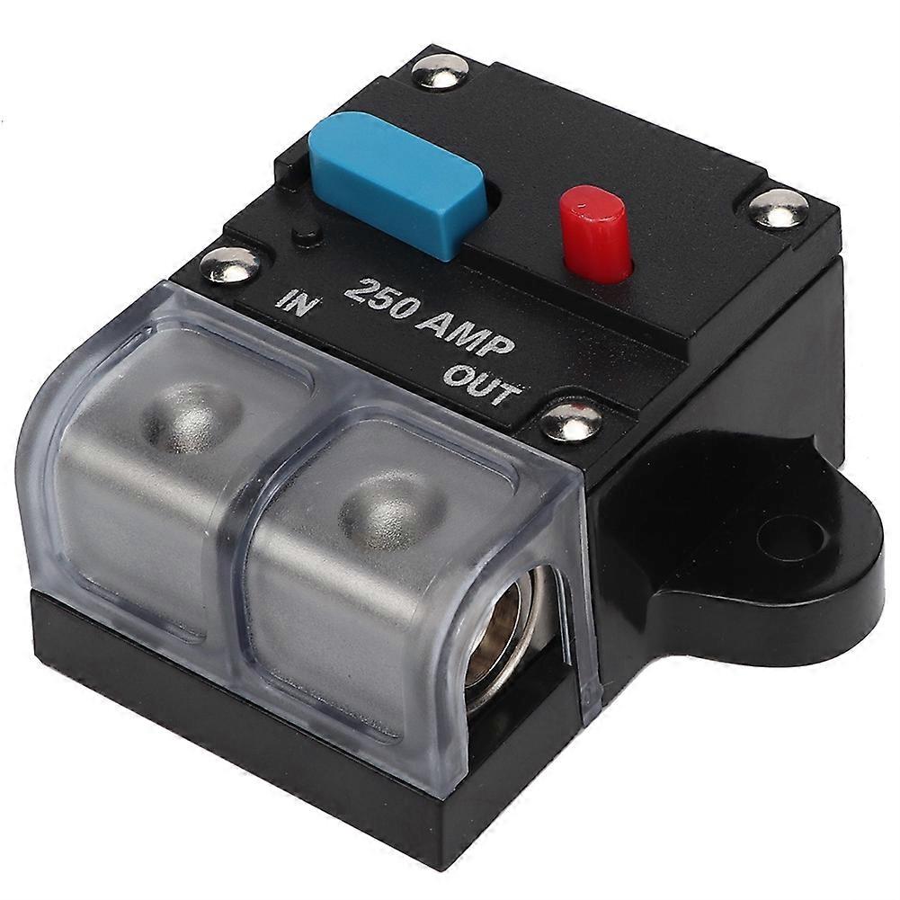 80A 300A Car Resettable Circuit Breaker Self recovery Fuse Manual Reset Button (250A)