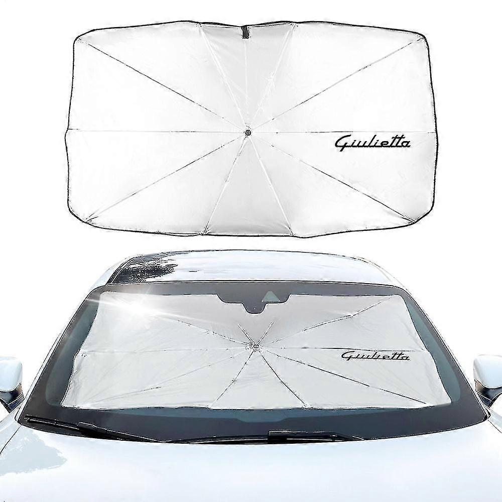 ToughPRO Custom Windshield Sun Shade For Alfa Romeo Stelvio 2017-2025 - Made In USA