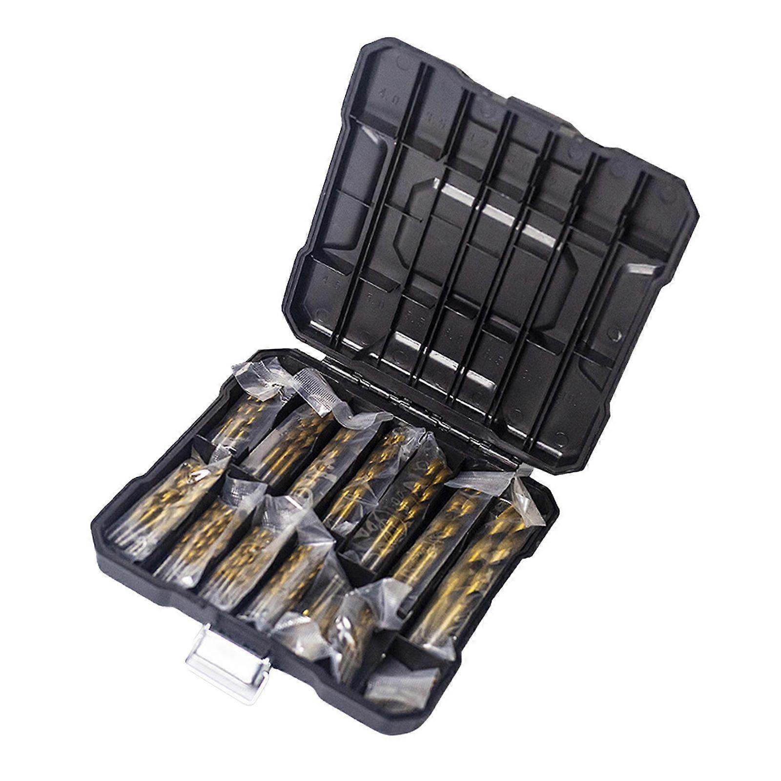 Drill Bit Set Sturdy Twist Drill Bit for Woodworking Home Repair DIY Project
