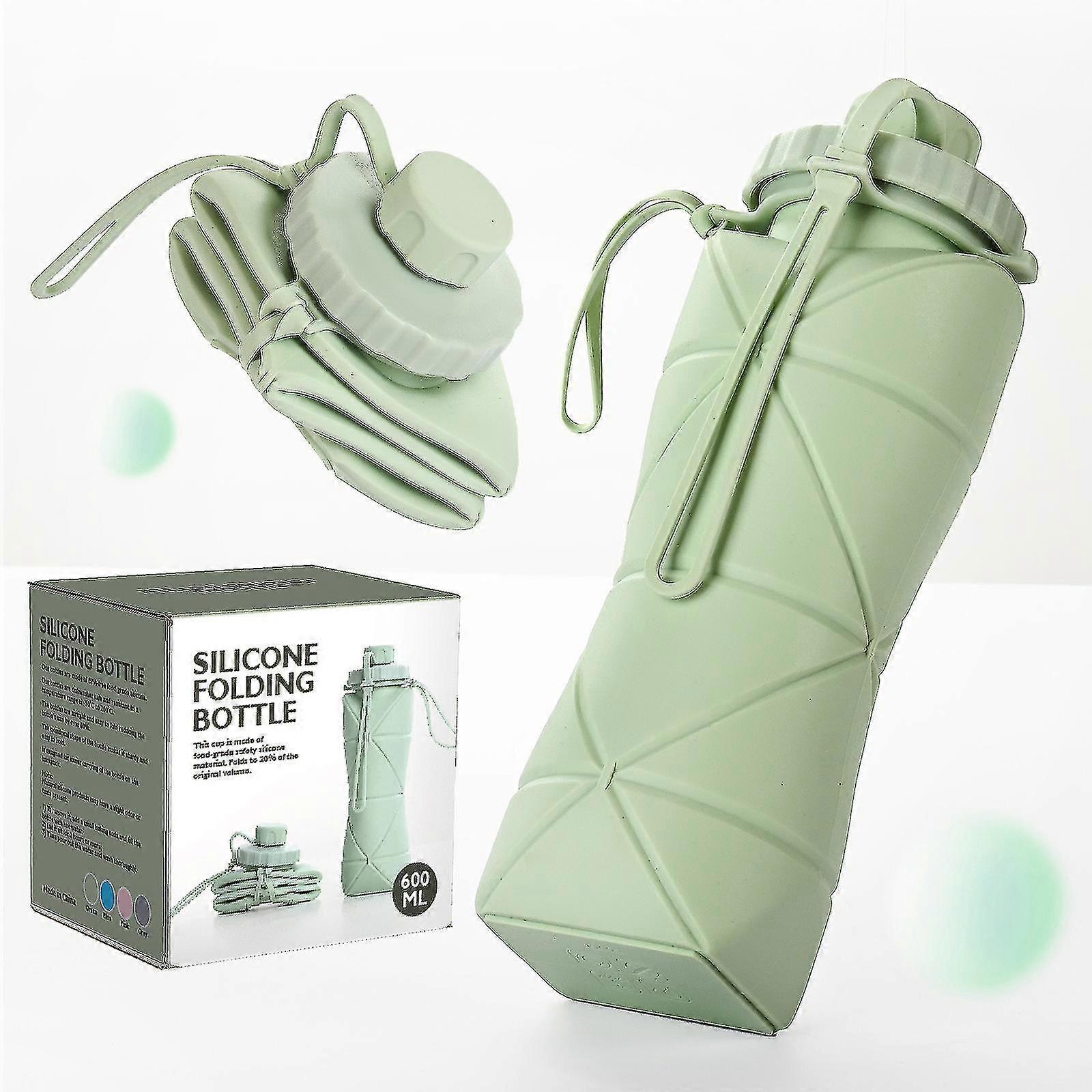 Silicone Collapsible Large Capacity Outdoor Travel High-temperature Resistant Telescopic Folding Cup - Jxlgv