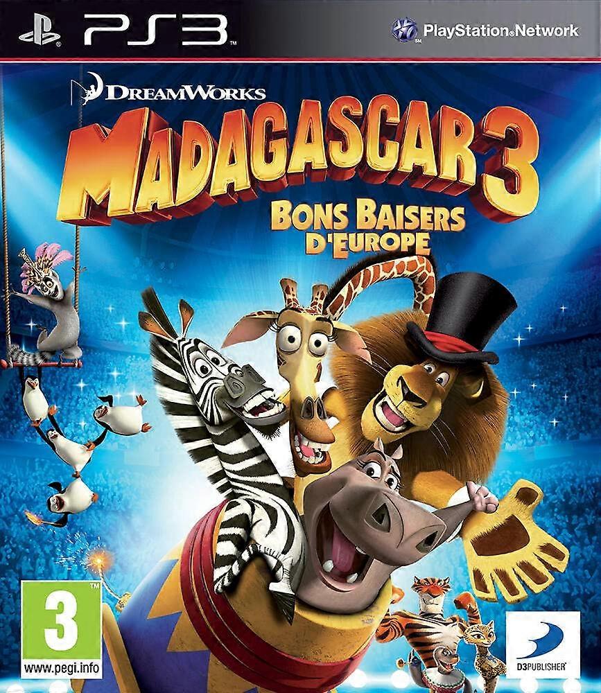 Madagascar 3  Bons Baisers d Europe -  - PAL - New & Sealed