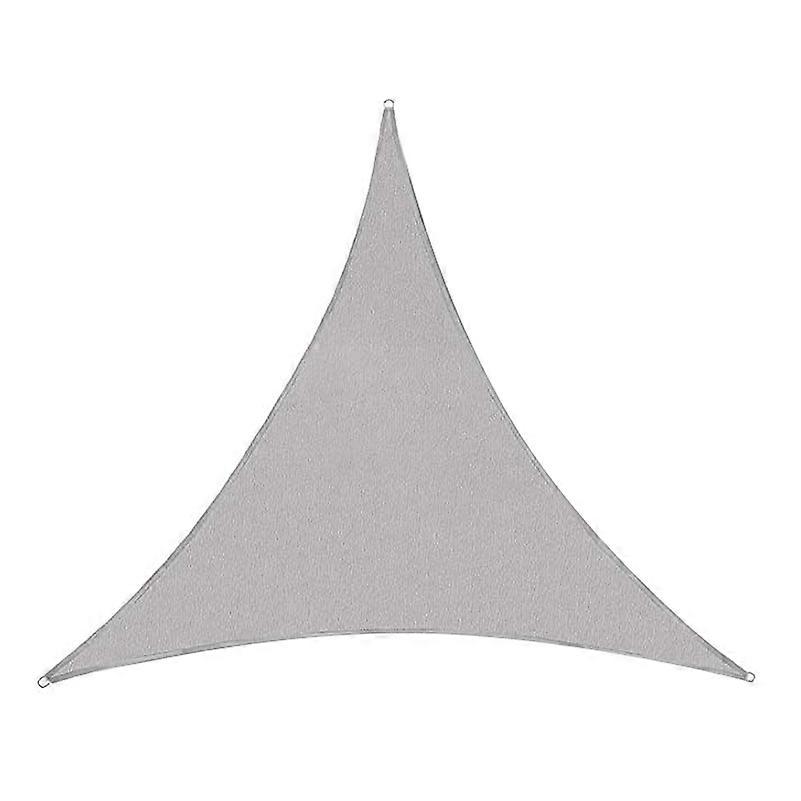 3Meter Grey Triangle Sun Shade Sail Sun Shade Tent Garden Patio Swimming Pool Sunscreen Uv Tent