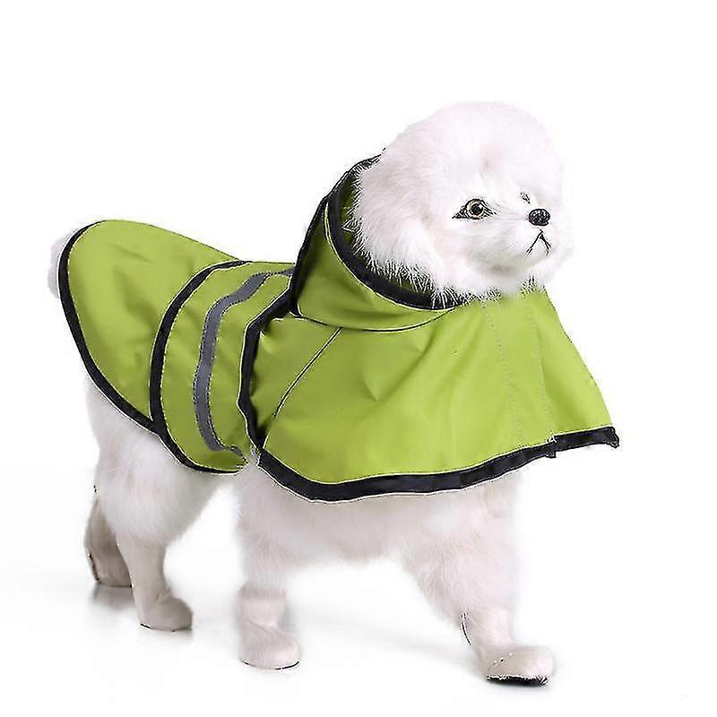 Adjustable Dog Raincoat With Strip Reflective
