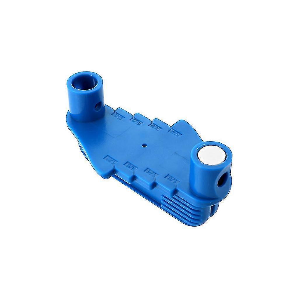 Center Offset Marking Tool For Carpentry Joinery Worksite(2 Pcs, Blue)