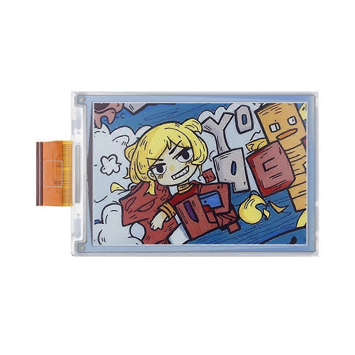 4 Inch E-Paper Display Full-Color E Ink Spectra 6 600x400 Pixels SPI Interface Low Power E-Paper Screen