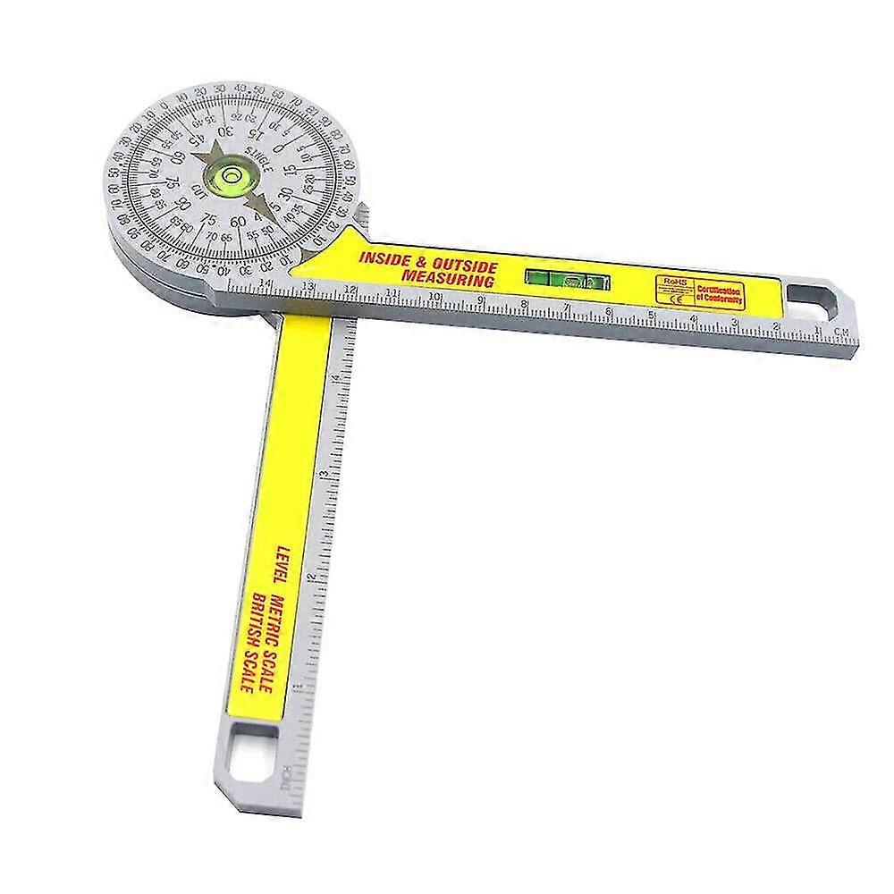 plastic miter saw protractor horizontal angle gauge