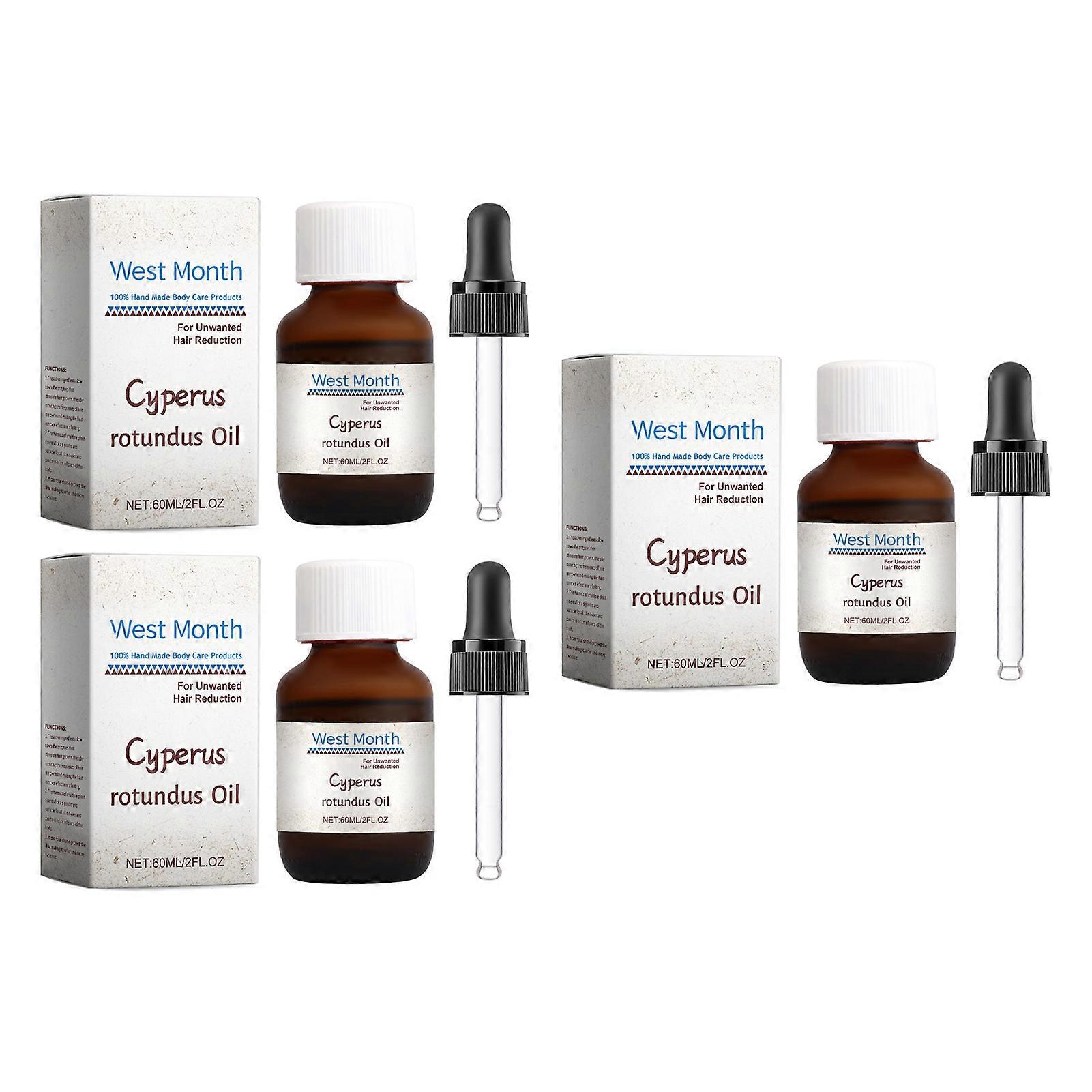 1-3PCS Cyperus Rotundus Oil for Hair Removal Non-Irritating Safe Slowing Reduction Body Hair Growth Oil
