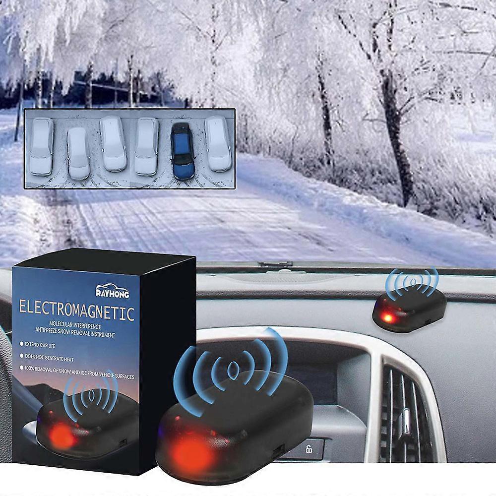 Electromagnetic Snow Removal & Antifreeze Device for Cars – Winter Deicing Solution