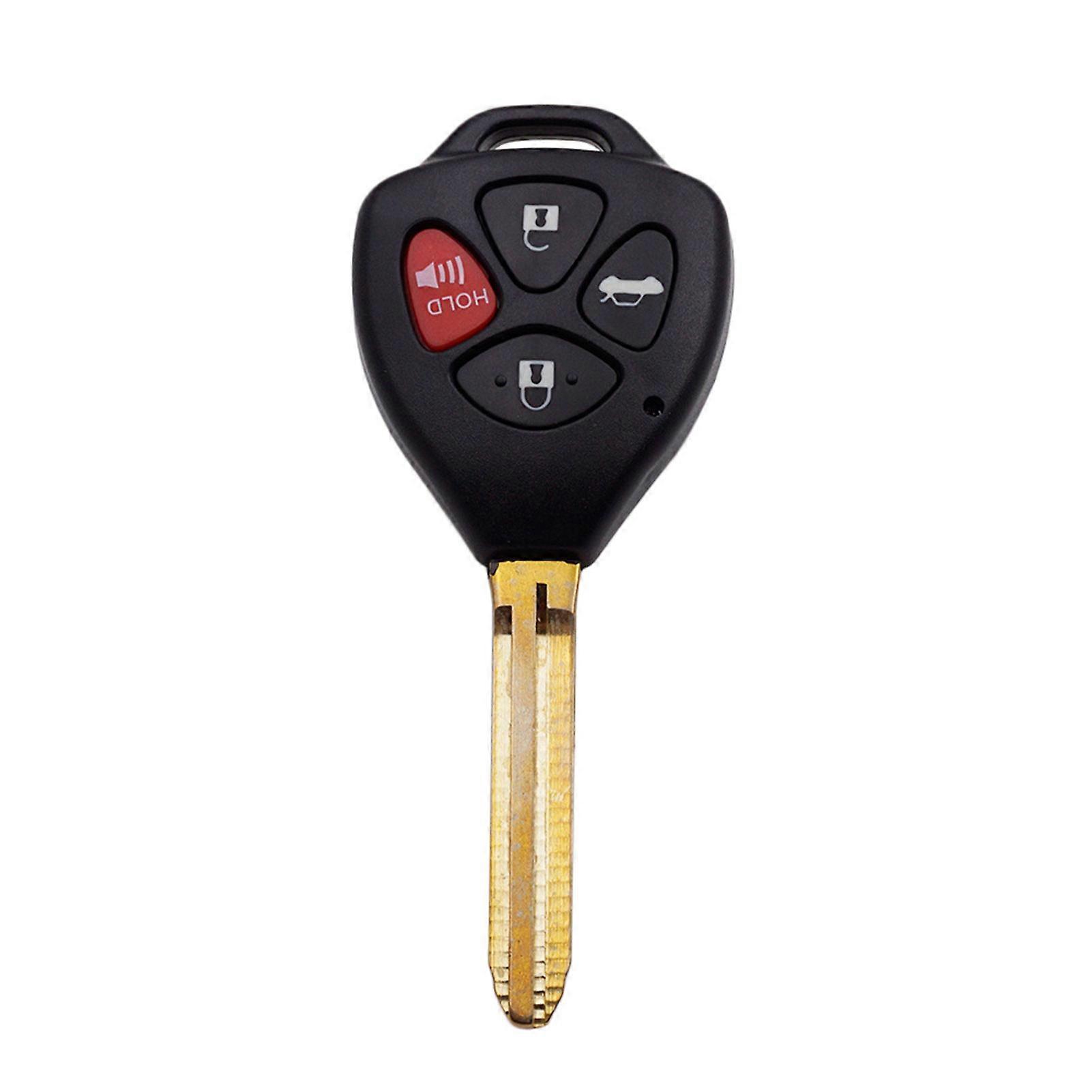 4 Keys Remote Car Key Cover Easy Installation Accurate Buttons Design Case for Automobile Car Accessories