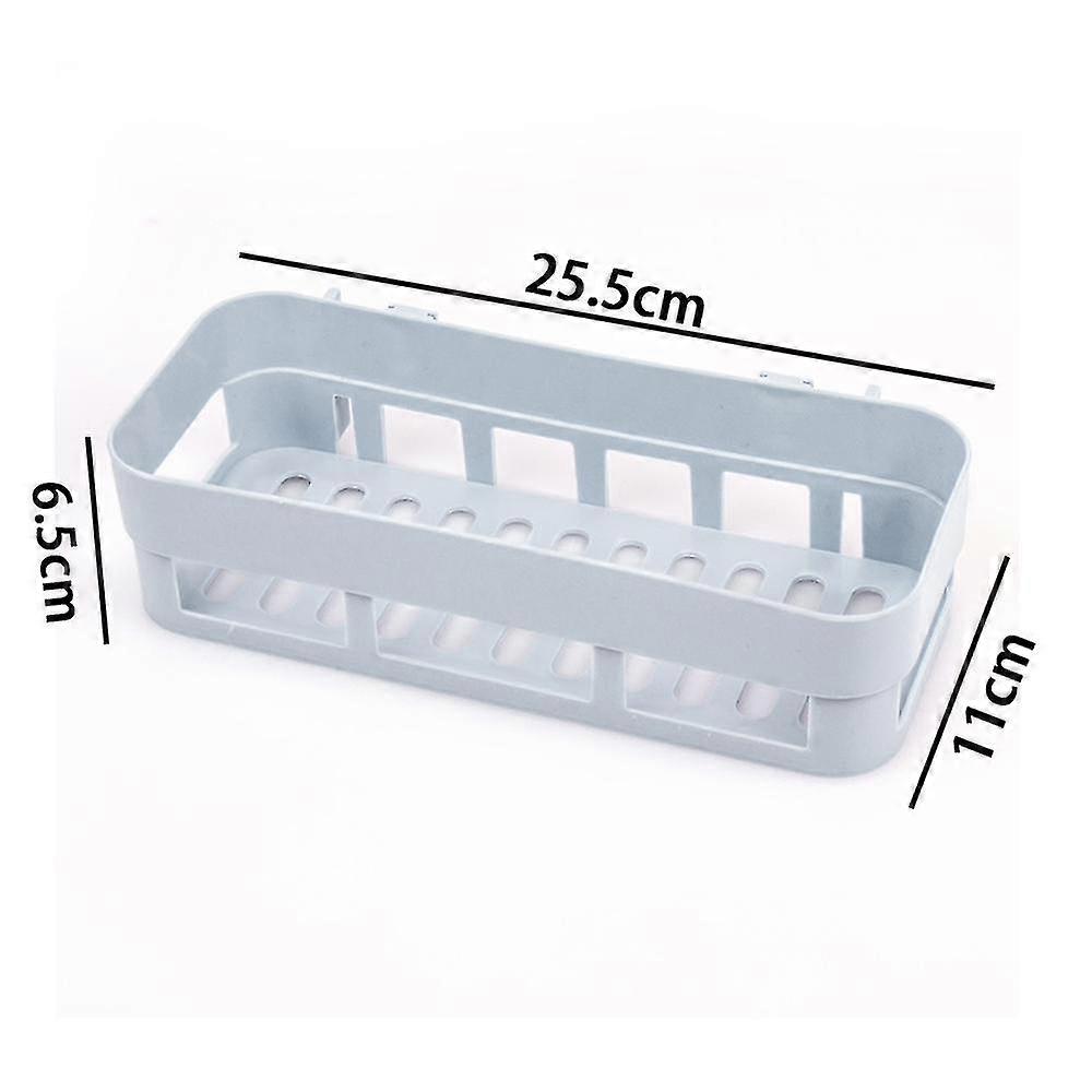Wall Mounted Bathroom Shower Shelf Bath Caddy Storage Basket Rack
