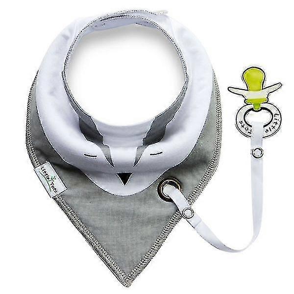 Waterproof Pacifier Triangle Bibs Cotton Saliva Infants