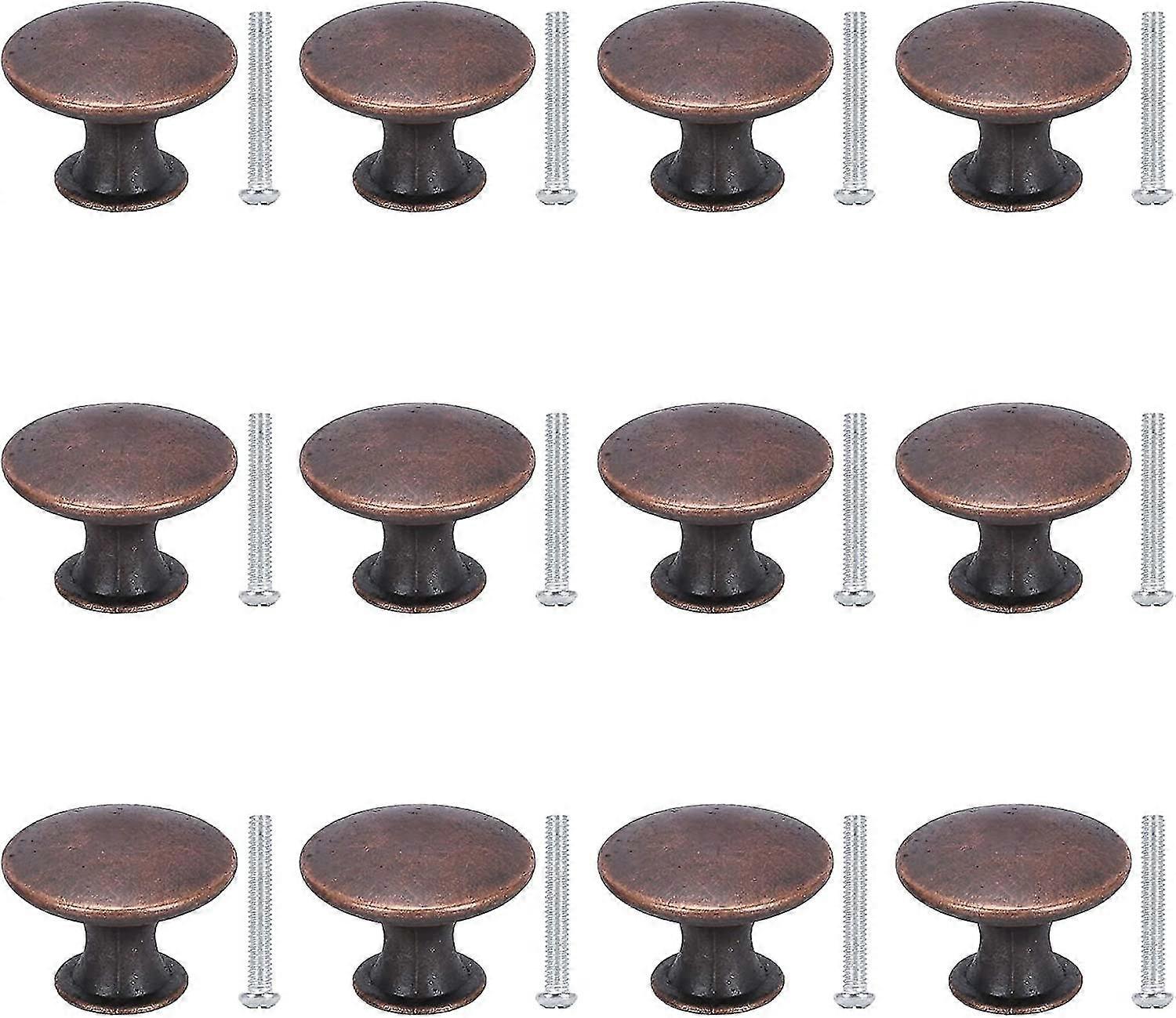 12pcs Drawer Knobs Round Cabinet Knob Furniture Knobs Drawer Handles Cupboard Acsergery Gift