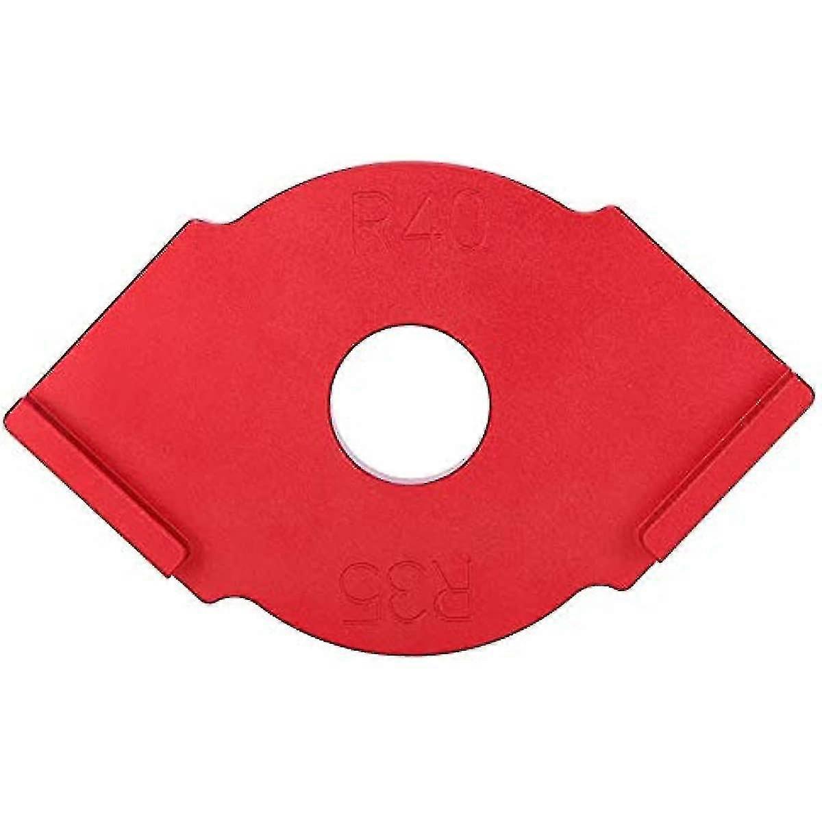 Rounded Corner Template Aluminum Alloy Rounded Corner Template Handheld Edge Trimmer Engraving Machine Fillet Tools R35r40 For Edge Trimming