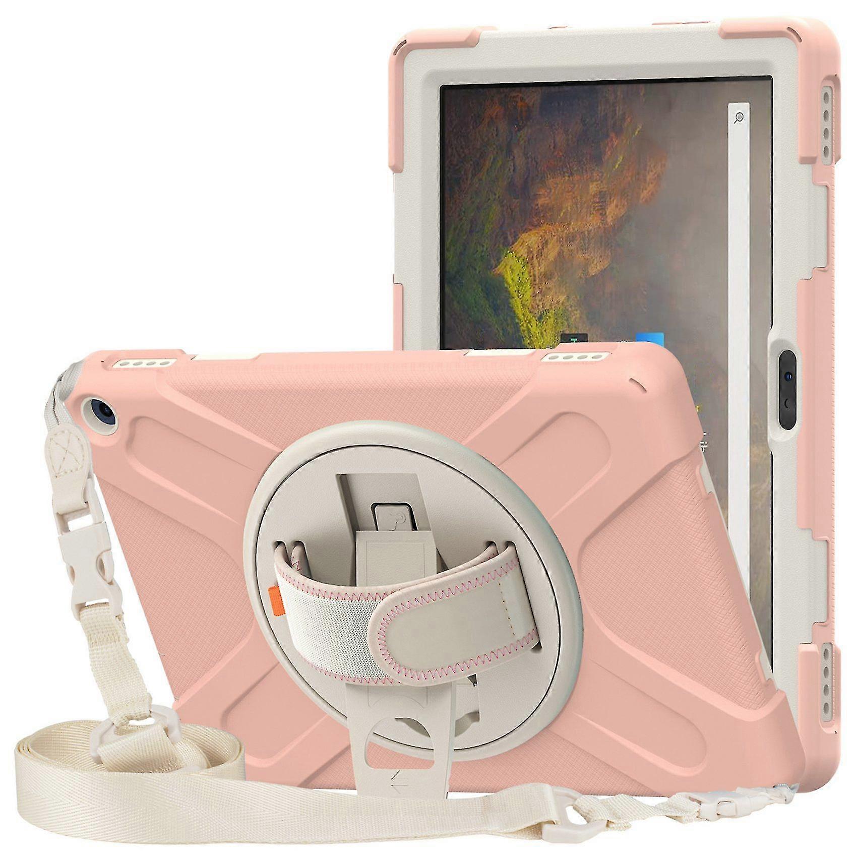 For Fire Hd 10plus 11th Generation (2021 Version) Hand Strap Strap Silicone Protective Case, 261x17