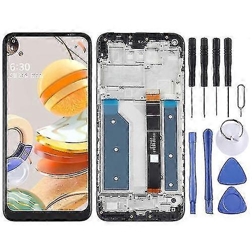 Tft Lcd Screen Compatible With Lg Q61 Digitizer Complete Assembly With Frame