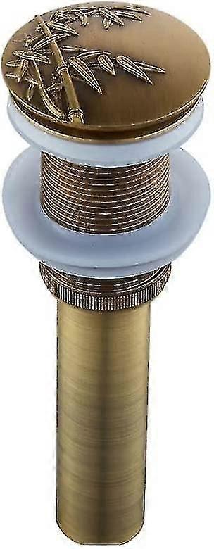 Automatic Push Open Basin Sink Waste Plug,universal Bathroom Accessory