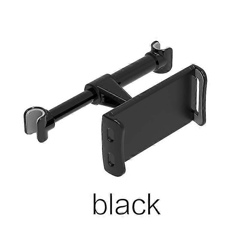 Car Headrest Tablet Holder Bracketuniversal Tablet Holder Mount Backseat Bracket Adjustable Rotating(1pcs, Black)