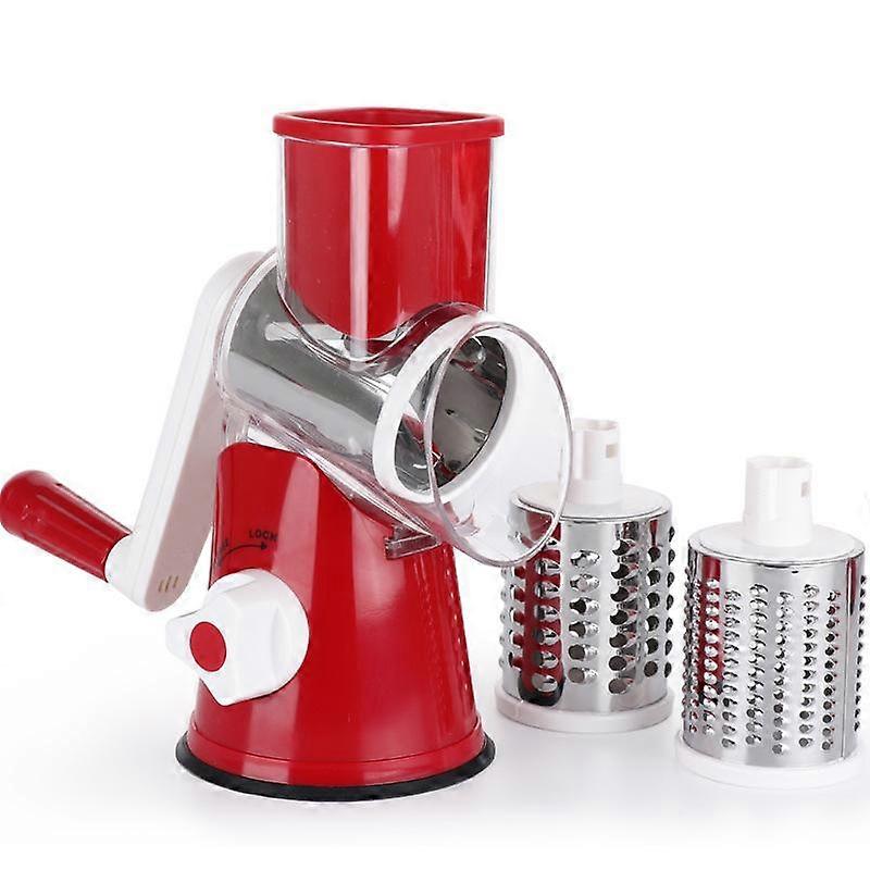 Rotary Cheese Grater Vegetable Slicer Grater for Kitchen Faster and Easy Cutting