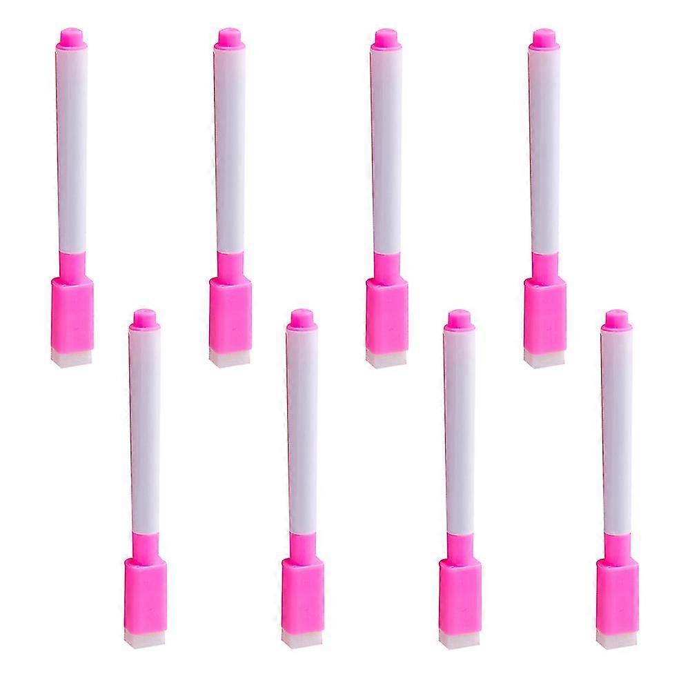 8 Marking Pens Can Be Wiped, Washed, Color Core, Black Core, White Board Pen Creativity