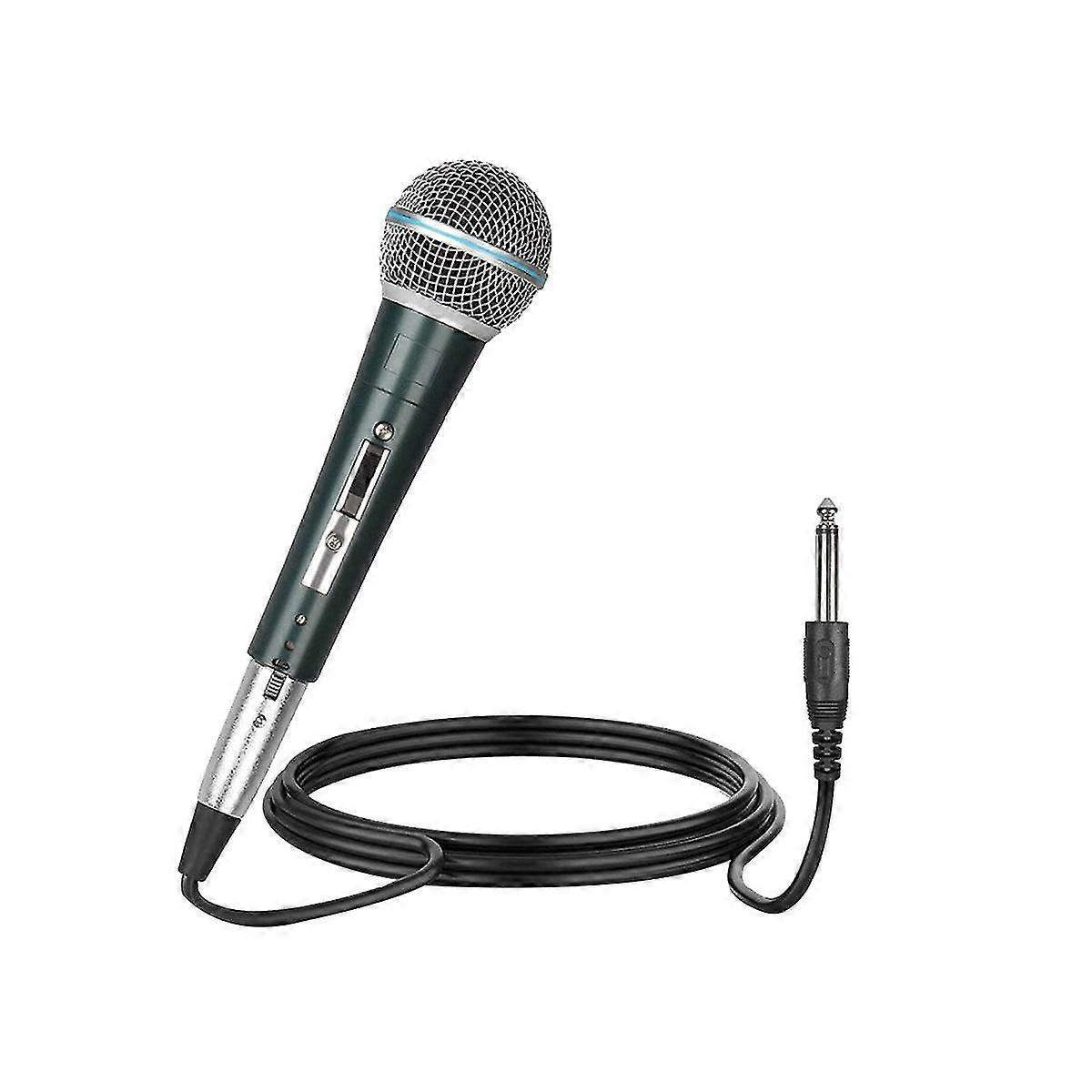 Professional Handheld Wired Microfone Mic Dynamic Microphone For Karaoke Live Vocal Performance Microfone
