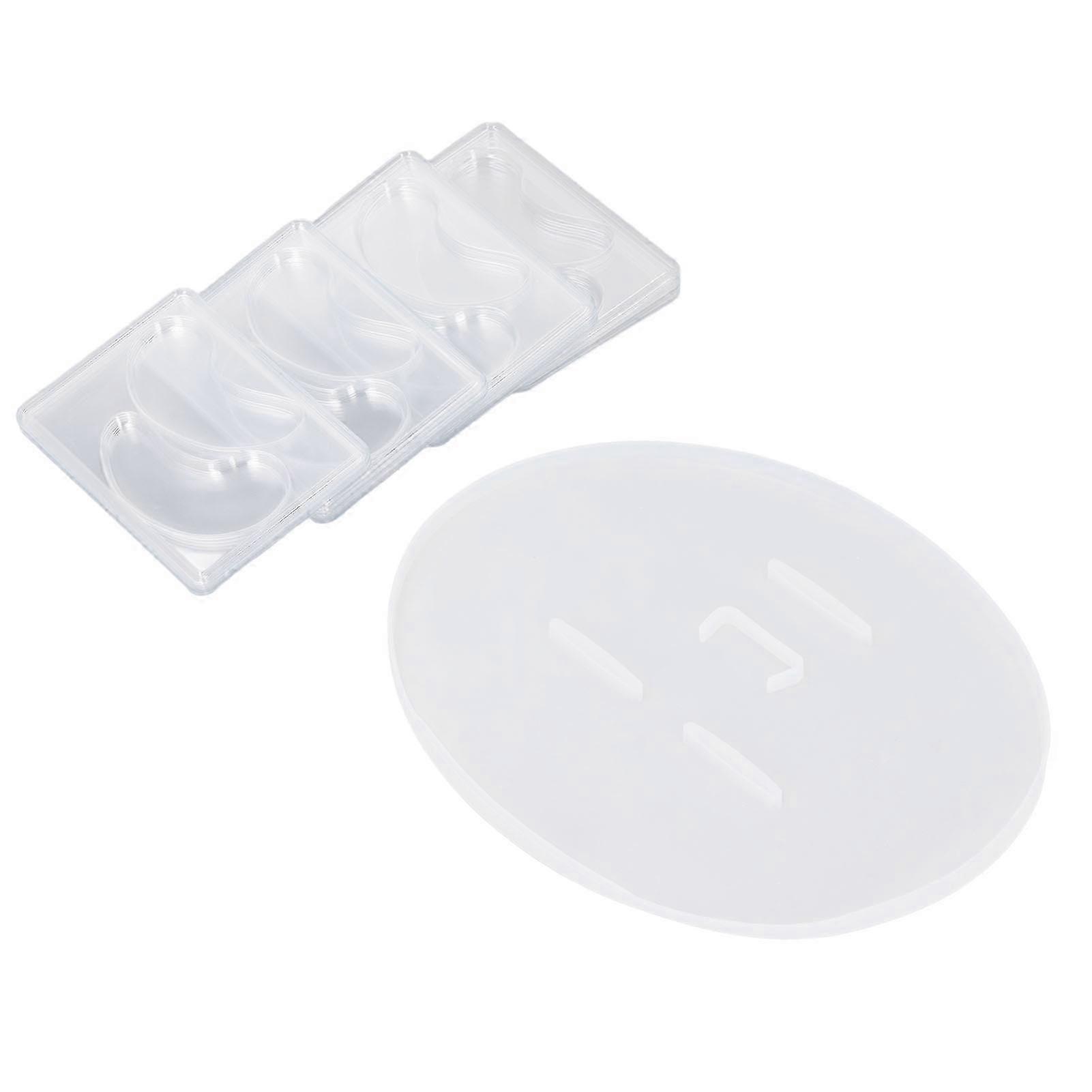Facial Mask Mold Eye Patch Molds Silicone Reusable DIY Mask Maker Tools for Salon Home Use - JA