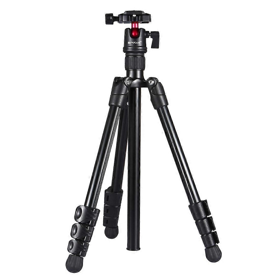 4-Section Folding Legs Metal Tripod Mount with Head