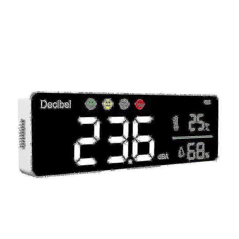 Dm1306d Digital Decibel Sound Meter Smart Wall Mounted Noise Detector(,)